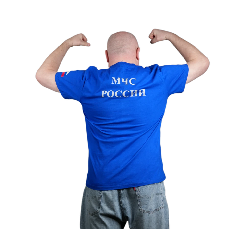 Футболка МЧС — спина